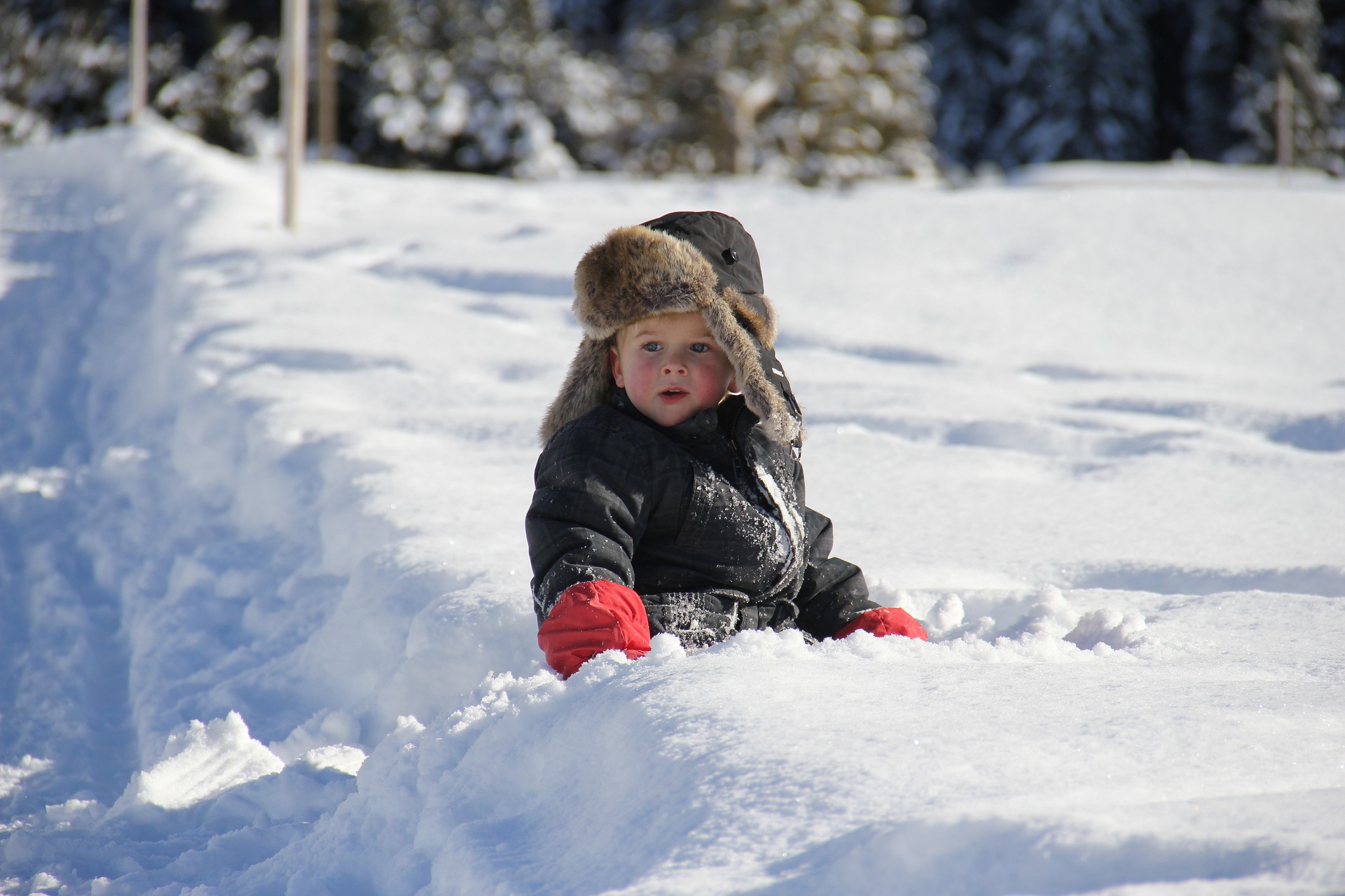 Babyhotel im Winter im Salzburger Land