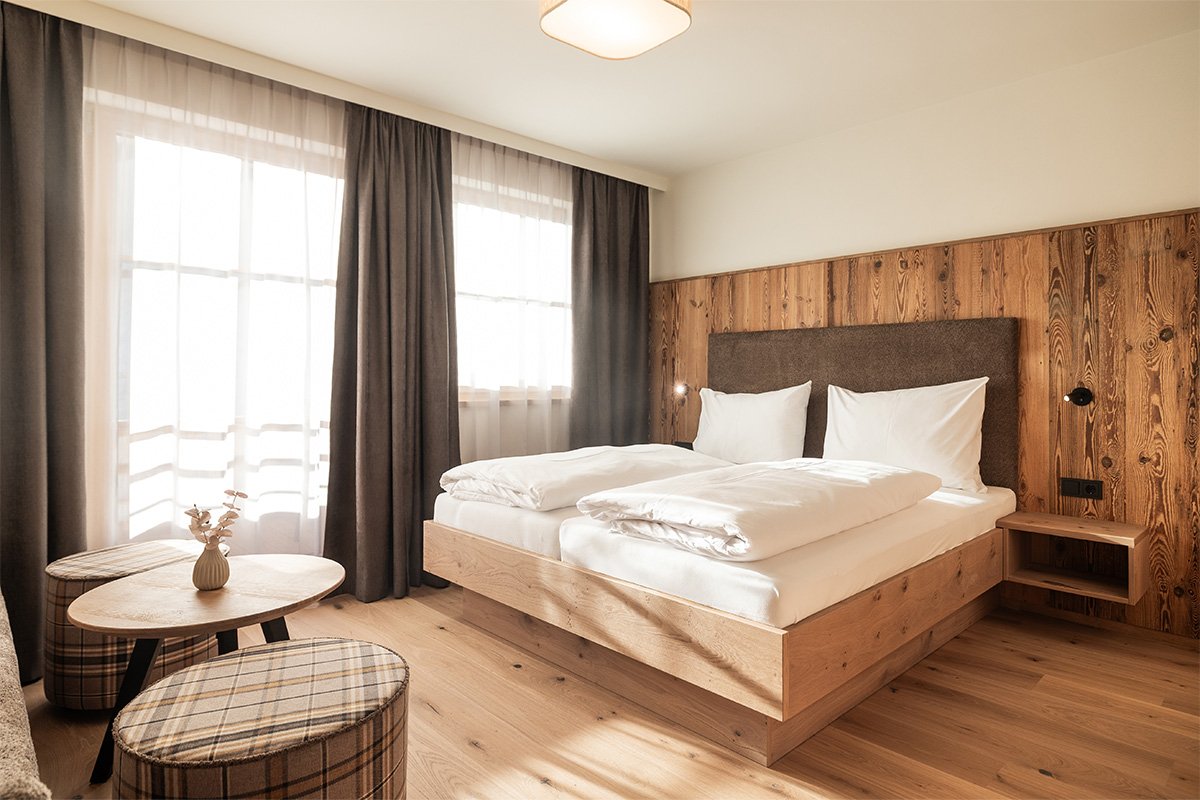 Gemütliche Familienappartements im Familienhotel Oberkarteis