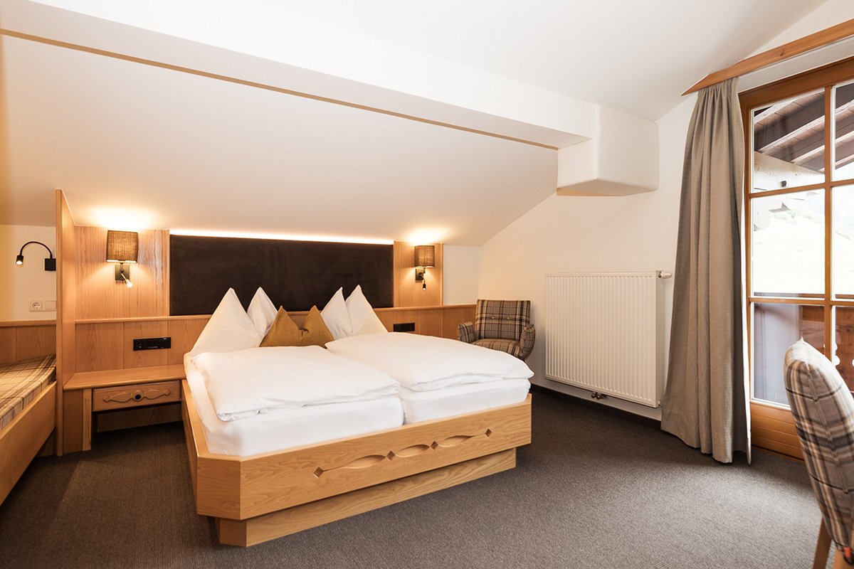 Gemütliche Familienappartements im Familienhotel Oberkarteis