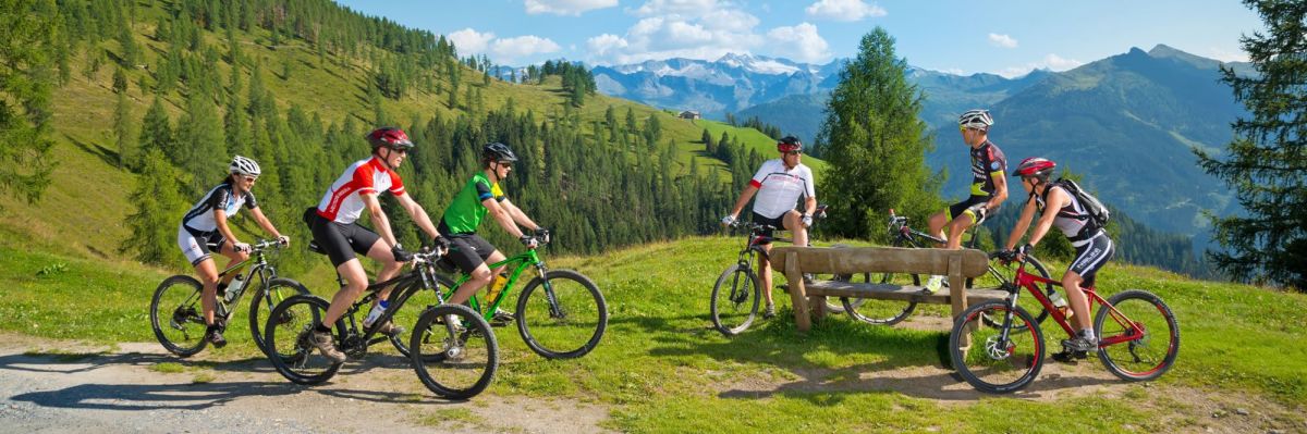 Mountainbiken und Radfahren im Großarltal, Österreich