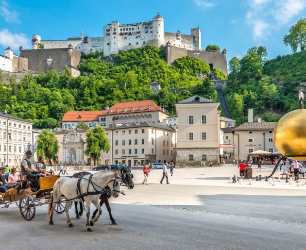 Ausflug in die Stadt Salzburg